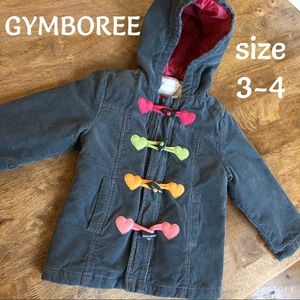 Little girl’s corduroy coat. Size 3-4